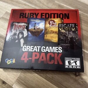 Ruby Edition Great Games 4-pack PC Abduction Hidden Secrets PC New Sealed